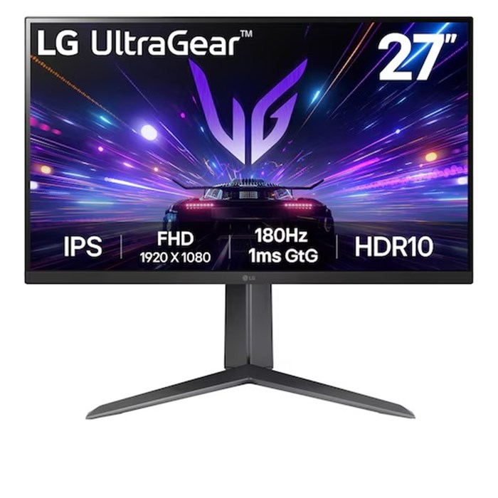 مانیتور گیمینگ 27 اینچ ال جی مدل (180هرتز) UltraGear 27GS65F-B 